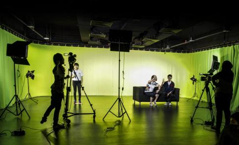 The Frame - TV Production Station at University of Wollongong Malaysia (UOWM) KDU, Utropolis Glenmarie