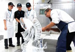 Ice Carving Room at University of Wollongong (UOW) Malaysia KDU