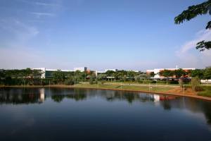 Curtin University Sarawak is Curtin University's largest branch campus with 300-acre campus next to a lake