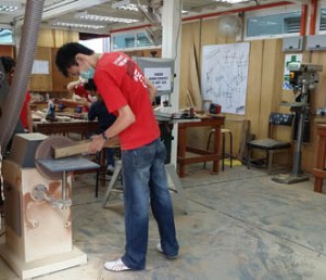 Woodwork workshop for Architecture & Interior Architecture students at UCSI University