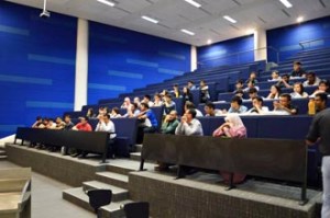 Lecture hall at Heriot-Watt University Malaysia
