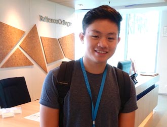 I talked to EduSpiral online and after touring the campus, I was able to make a better decision. Yoon Shen, Hotel & Tourism Graduate from Reliance College