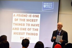 Students at Heriot-Watt University Malaysia learn from the best lecturers 