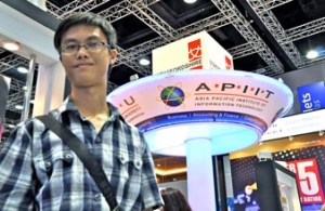 I met EduSpiral at the Education Fair and he helped me to filter all the information from the universities and choose the best university that fit me." Vincent Hoy, Mechatronic Engineering Scholarship student at Asia Pacific University