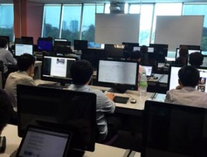 Asia Pacific University students have access to state-of-the-art computer facilities that include the latest PCs and workstations with Internet connection, operating systems, software suites and commercial programming software in multiple IT labs built for project work, multimedia production, software and internet programming.