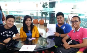 EduSpiral helped Alvin Chai, Jen Hui, Paul Kit, and Wen Hao from Poi Lam High School Ipoh providing course counseling and campus tour. They are now studying in various programmes at UCSI University