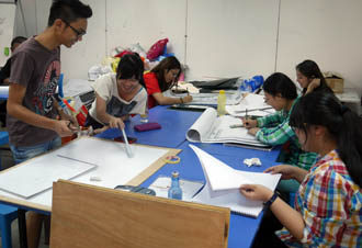 Design class at First City University College