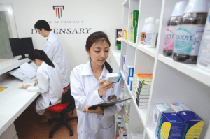 Pharmacy facilities at Taylor's University
