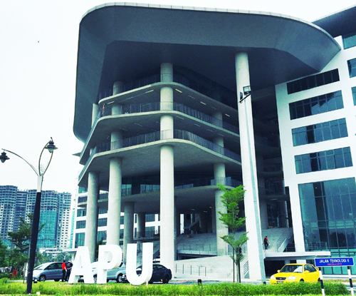 Asia Pacific University (APU) is an award-winning top ranked private university in Malaysia. An impressive 95% of APU's graduates obtain jobs before graduation.