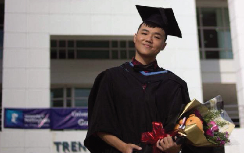 EduSpiral advised & helped me choose the best college for A-Levels. And now I have graduated from a top ranked UK University in Malaysia Dexter Leong, A-Levels at HELP Academy & Degree from University of Nottingham Malaysia Campus