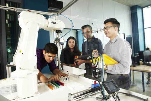 Mechatronic Engineering lab at Asia Pacific University (APU)