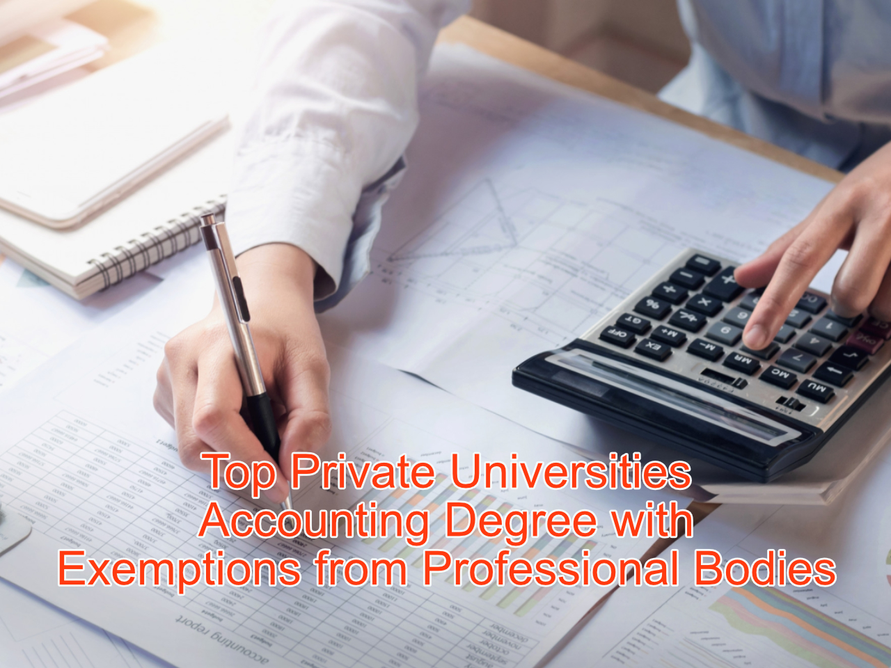 Best Accounting Degree Courses with Exemptions from Top Professional